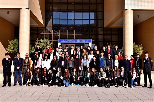 La visite  du lycée anatolien  Sınav/Şentepe et du Collège Buluş/Ankara  à la présidence de l’AGGC